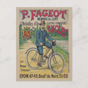 Postal Cartel de la época de Fageot de 1895