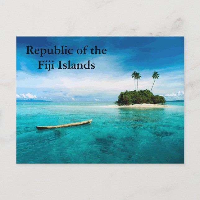 Postal Cartel de la República de las Islas Fiji (Anverso)