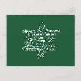 Postal Cartel de los Navidades Jesús