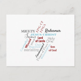 Postal Cartel de los Navidades Jesús