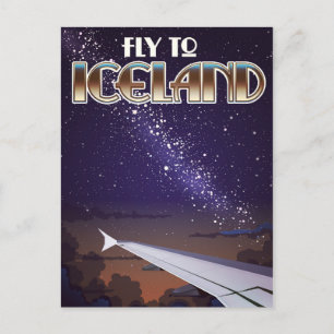 Postal cartel de lucha de Islandia