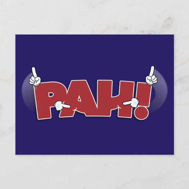 Postal Cartel de PAH (Anverso)