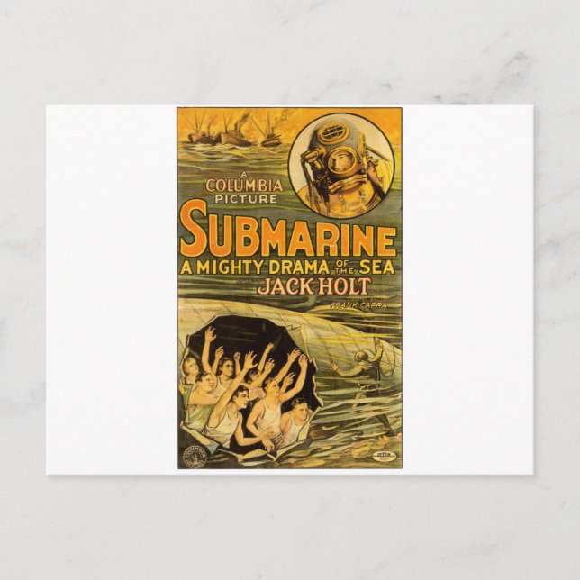 Postal cartel de película histórica (Anverso)