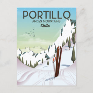 Postal Cartel de viaje a Buenos Aires, Argentina