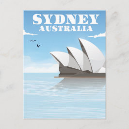 Postal Cartel de viaje a Sydney Australia