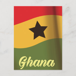 Postal Cartel de viaje de estilo vintage de la bandera na