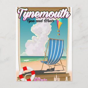 Postal Cartel de viaje de Tynemouth Tyne y Wear