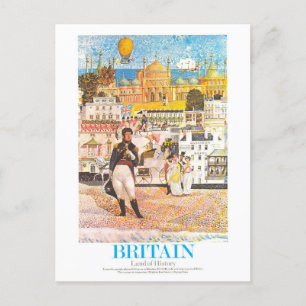 Postal Cartel de Viaje de Vintage Regency Brighton