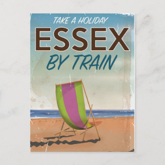 Postal Cartel de viaje vintage de Essex, Reino Unido