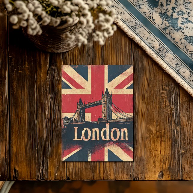 Postal Cartel de Viajes de Londres (Subido por el creador)
