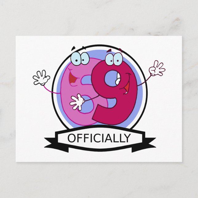 Postal Cartel oficial de cumpleaños 69 (Anverso)