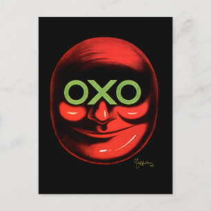 Postal Cartel publicitario de Leonetto Cappiello para OXO
