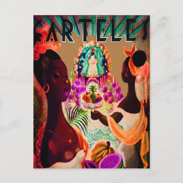 Postal cárteles (Anverso)