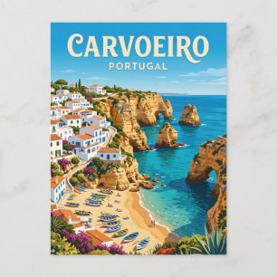 Postal Carvoeiro Portugal
