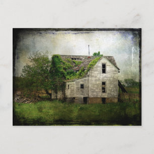 Postal Casa abandonada de Misuri Rural