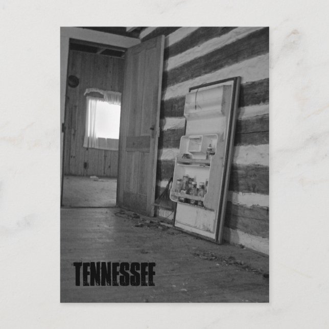 Postal Casa abandonada de Tennessee (Anverso)