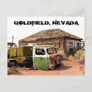 Postal Casa Abandonada En Goldfield Nevada