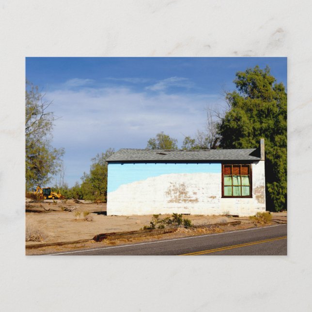 Postal Casa Abandonada En Kelso California (Anverso)