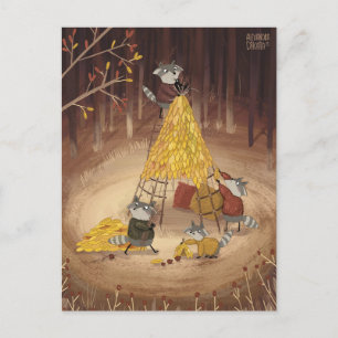 Postal Casa Amarilla de Alexandra Dikaia