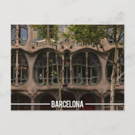 Postal Casa Batllo - Antoni Gaudí, Barcelona