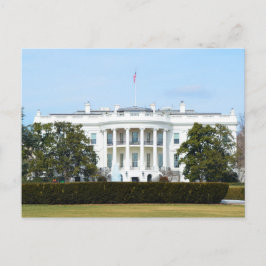 Postal Casa Blanca Desde El Césped