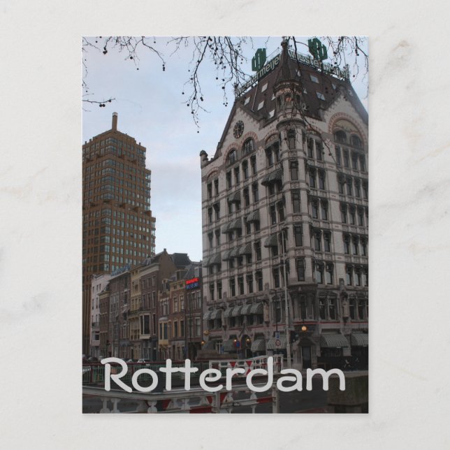 Postal Casa Blanca, Rotterdam (Anverso)