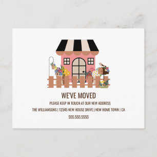 Postal Casa Bonita   Anuncio de Mudanza a Nuevo Hogar