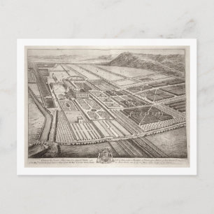 Postal Casa Chatsworth, sede de William Cavendish (1640-