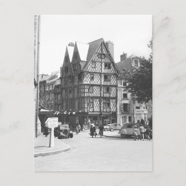 Postal Casa de Adam (Anverso)