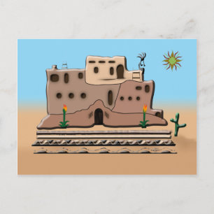 Postal Casa de arcilla