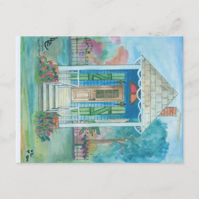 Postal Casa de armas de fuego en Nueva Orleans (Anverso)