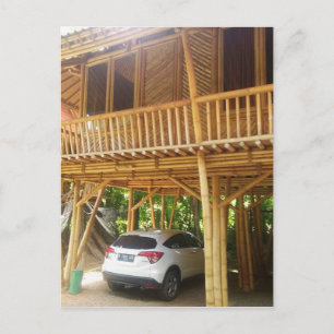 Postal Casa de Bambú en Bali