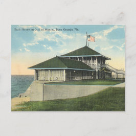 Postal Casa de baños Vintage Boca Grande Florida