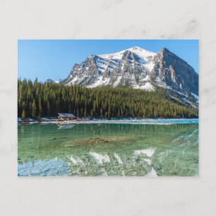 Postal Casa de barcos junto al lago Louise - Banff, Canad