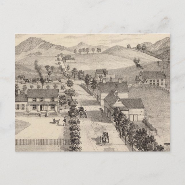 Postal Casa de Benjamin R Greeno en Rutland (Anverso)
