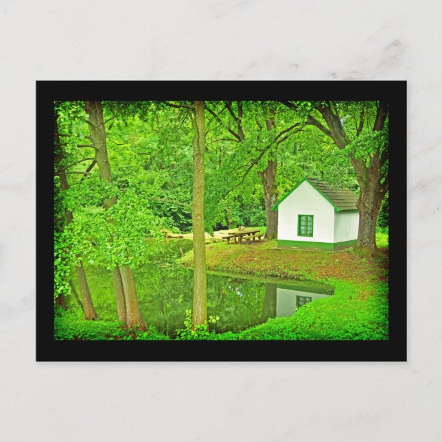 Postal Casa de brujas (Anverso)