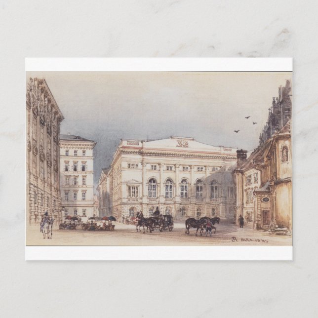 Postal Casa de campo austríaca baja en Viena (Anverso)
