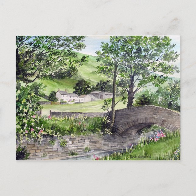 Postal Casa de campo cerca de Thirlmere, Lake District, I (Anverso)