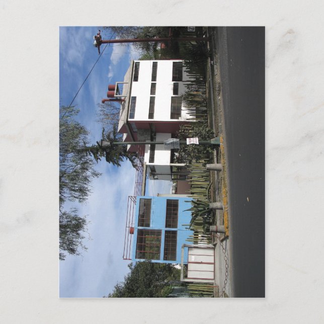 Postal ¿Casa de Diego Rivera y de Frida, San? ngel, (Anverso)