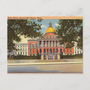 Postal Casa de Estado, Beacon Hill, Boston, Massachusetts
