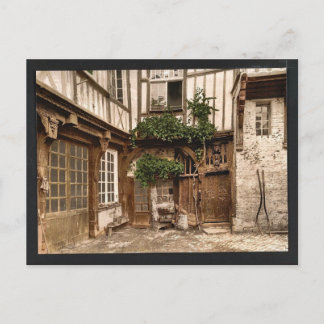 Postal Casa de Francisco I, Abbeville, Francia, imagen an