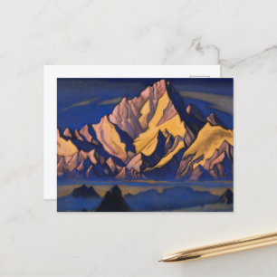 Postal Casa de Gesser por Nicholas Roerich