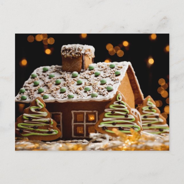 Postal Casa de Gingerbread (Anverso)