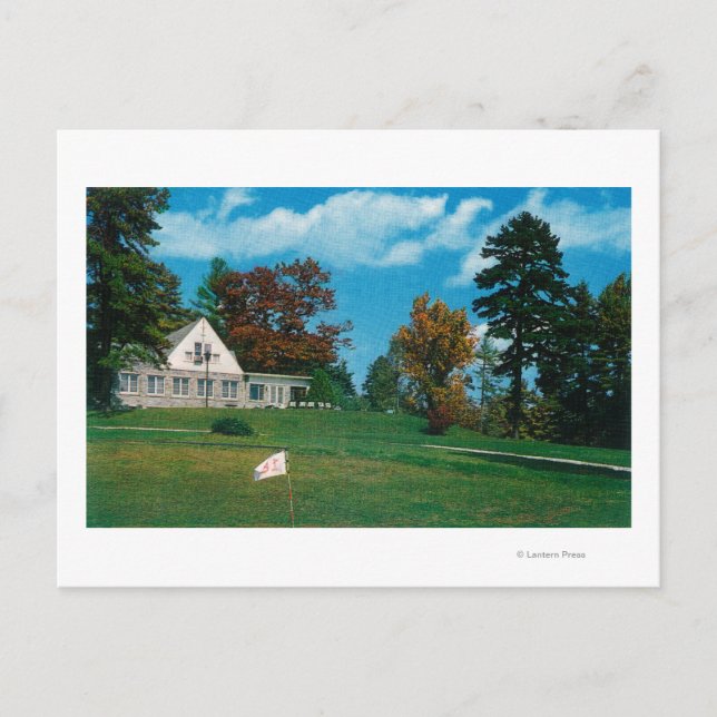 Postal Casa de Hendersonville Country Club (Anverso)