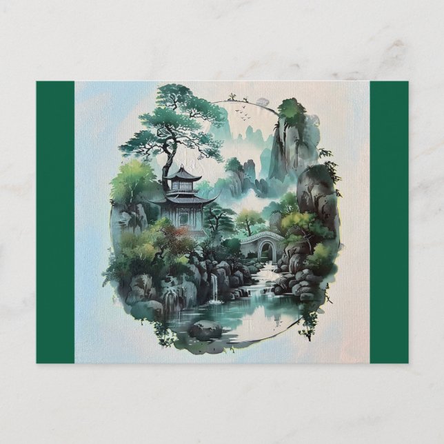 Postal Casa de Japón (Anverso)