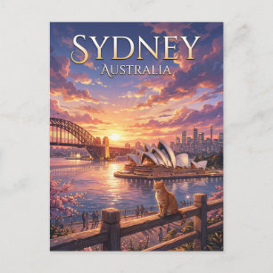 Postal Casa de la Ópera de Sídney Australia