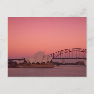 Postal Casa de la Ópera de Sydney y Puerto, Nueva Gales d