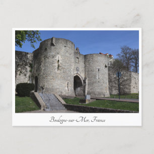 Postal Casa de la Puerta, Boulogne-sur-Mer, Francia