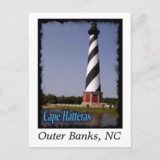 Postal Casa de luz de Cape Hatteras (Anverso)