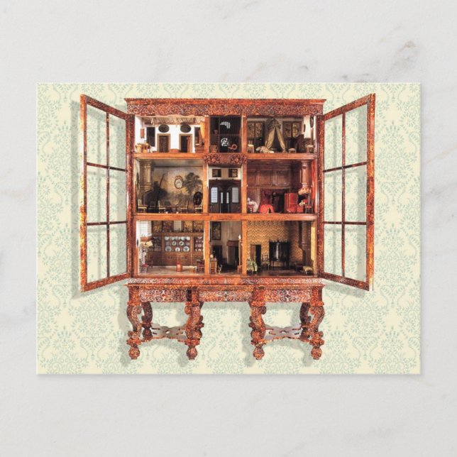 Postal Casa de muñecas de Petronella Oortman (Anverso)